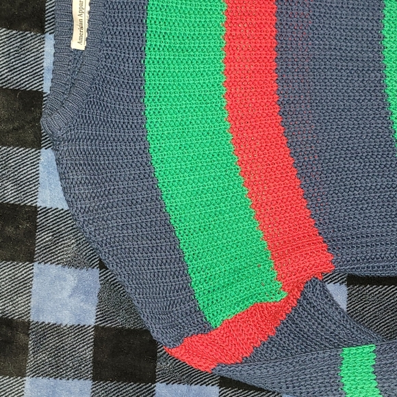 Y2k Made in USA. American Apparel. Knit sweater. - Picture 6 of 12